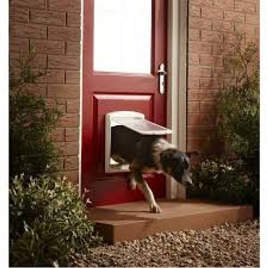 Pet door Staywell 757 silver