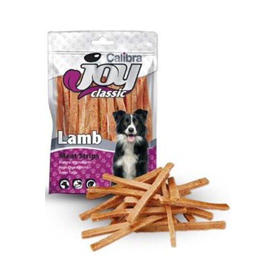 Calibra Joy Dog Classic Lamb Strips 80g NEW