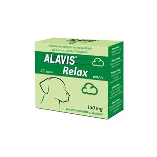 Alavis Relax für Hunde 150mg 20cps