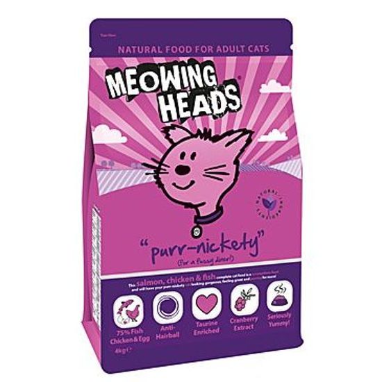 MEOWING HEADS Purr-Nickety 4kg