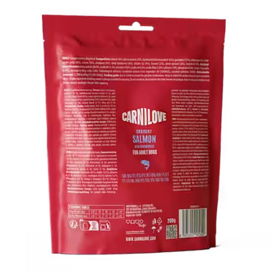 Carnilove Dog Crunchy Snack Salmon & Blueberries 200g