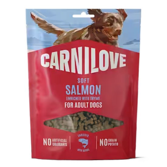 Carnilove Dog Soft Snack Salmon & Thyme Small Bite 200 g