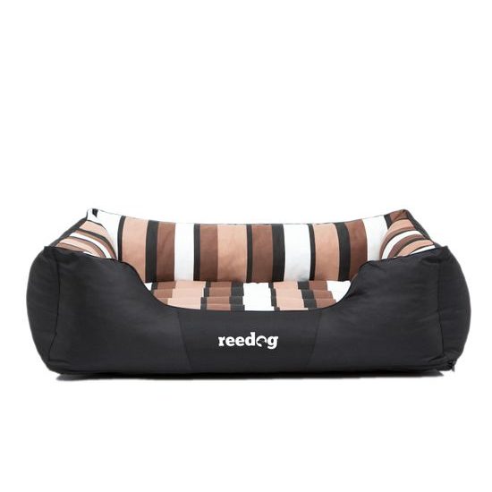 Legowisko dla psa Reedog Comfy Black & Strips