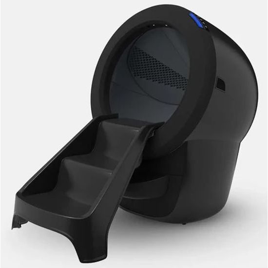 Access steps with ramp for automatic toilet Litter Robot 4