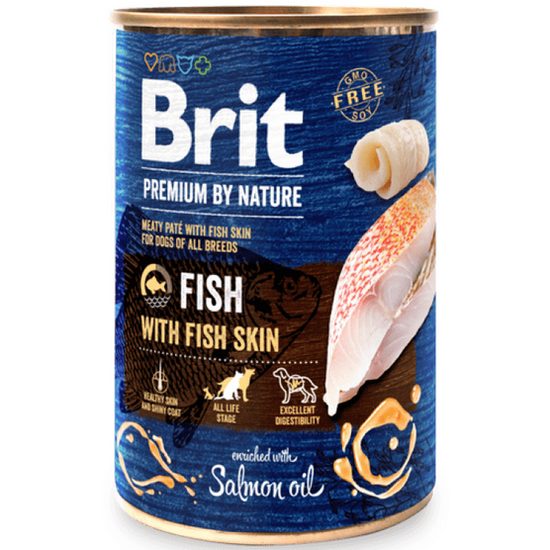 Brit konzerva Premium by Nature Fish & Fish Skin 800 g