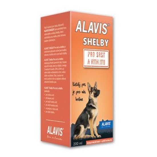 Alavis SHELBY pro srst a vitalitu 200ml