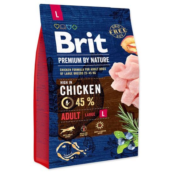 Expirácia 27. 2. 2026: Brit Premium by Nature Adult L 3 kg
