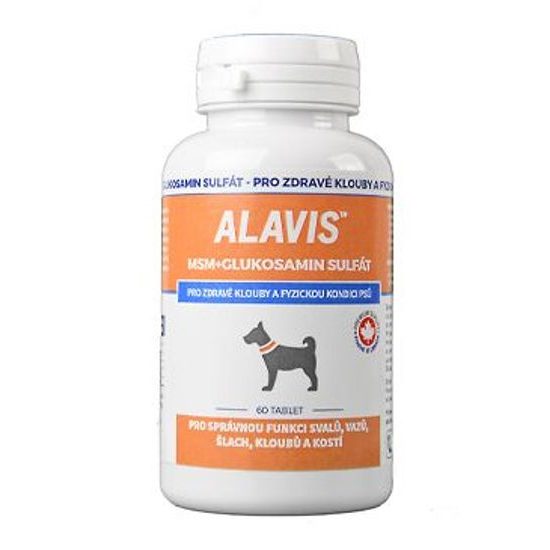 Alavis MSM + Glucosaminsulfat für Hunde 60 tbl
