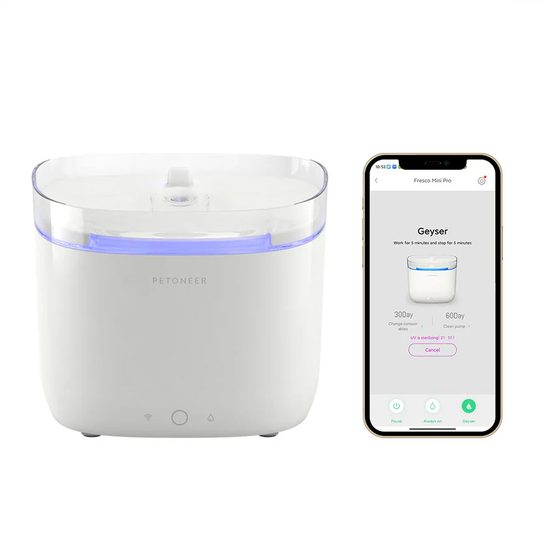 Petoneer Fresco Mini Pro Fountain for dogs and cats