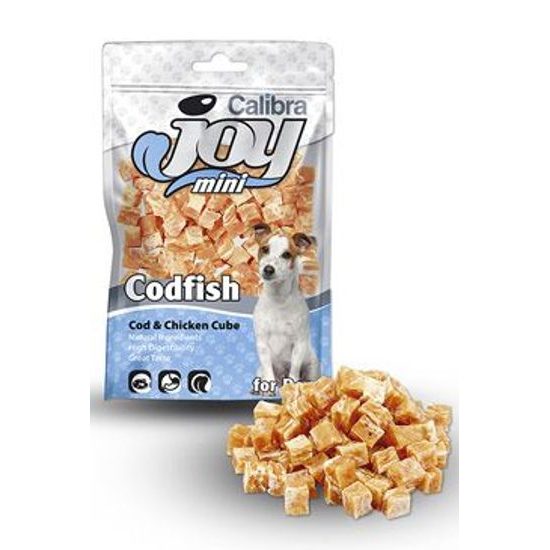 Calibra Joy Dog Mini Cod & Chicken Cube 70g NEW