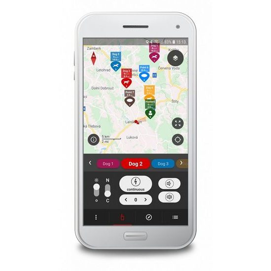 Dogtrace DOG GPS X30T naranja - con módulo de adiestramiento