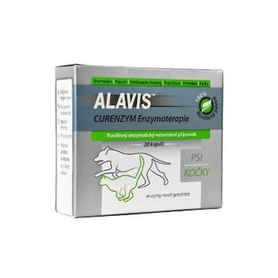 Alavis Enzymototherapie-Curenzym für Hunde und Katzen 20cps