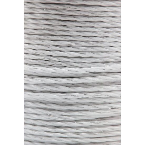 Cuerda para valla eléctrica, diámetro 4,5 mm, blanca
