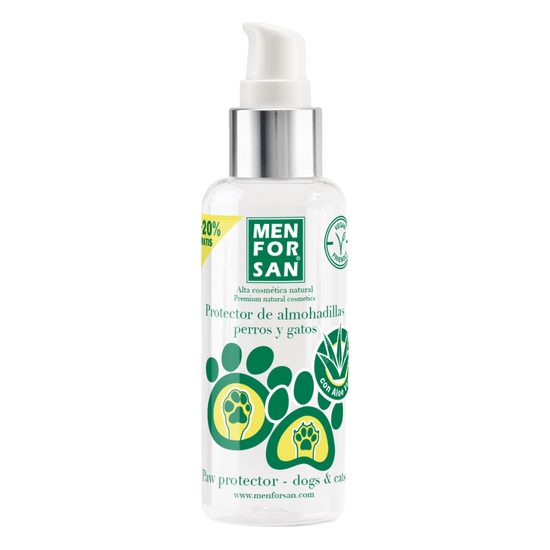 Menforsan gel para patas de perros y gatos, 60 ml