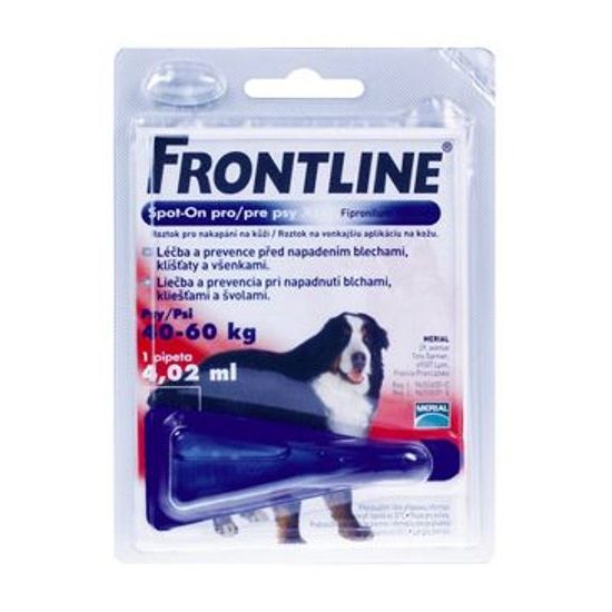 Frontline Spot-On Dog XL sol 1x4,02ml MONO - červený