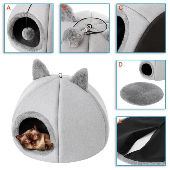 Reedog Igloo Kitty Head Ash