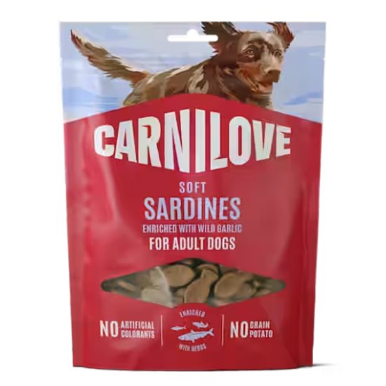 Carnilove Dog Soft Snack Sardines & Wild Garlic 200 g