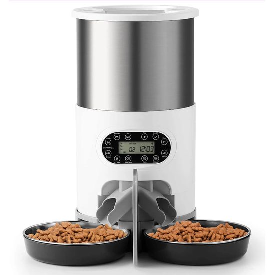 Petwant PF-123D Automatic food dispenser for two pets