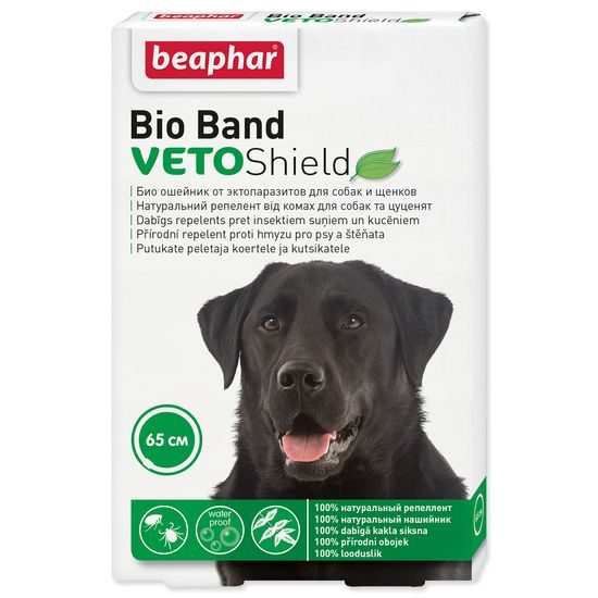 Obojok repelentný BEAPHAR Bio Band Veto Shield 65 cm