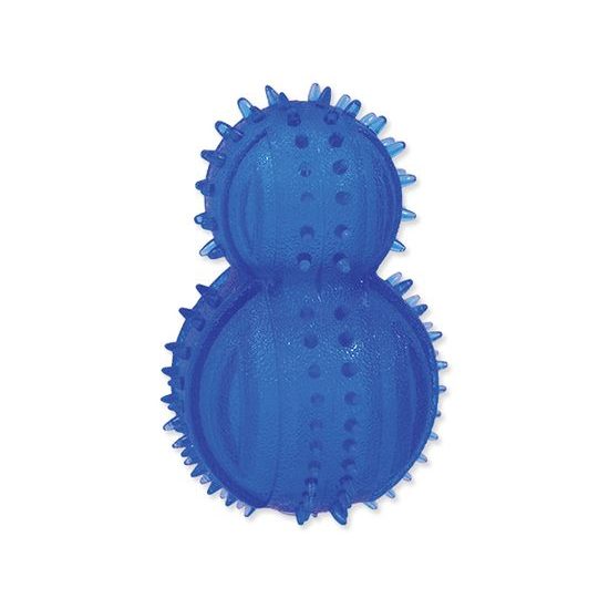 Spielzeug DOG FANTASY Zylinder Gummi blau 10 cm