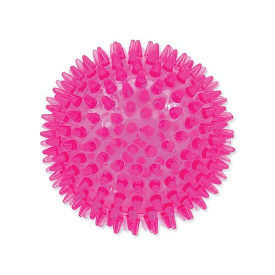 Zabawka DOG FANTASY piłeczka różowa 8 cm