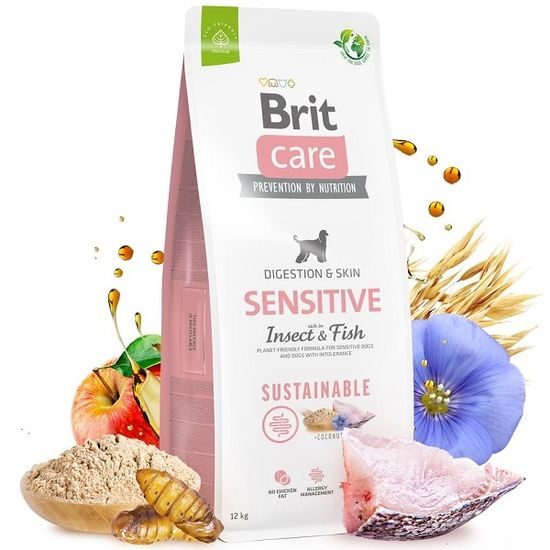 Brit Care Dog Sustainable Sensitive Insect & Fish 3 kg