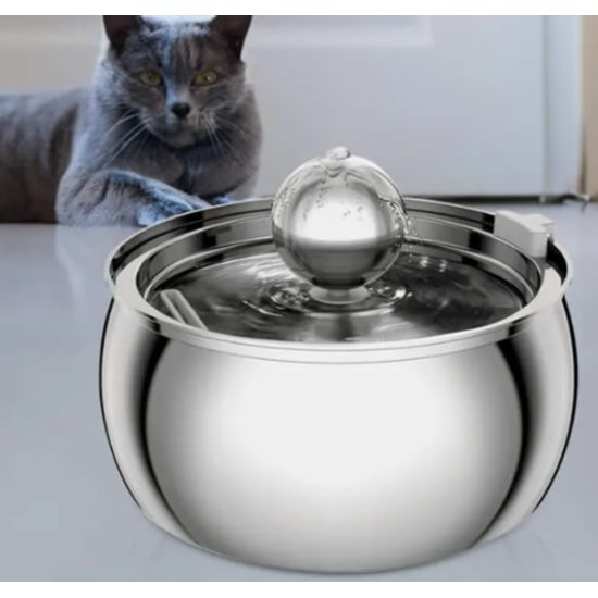 Petwant PWS 118 Stainless steel fountain with 4 l capacity