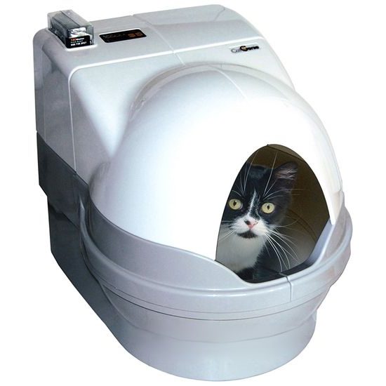 CatGenie 120+ automatická samočistící toaleta pro kočky (s poklopem)