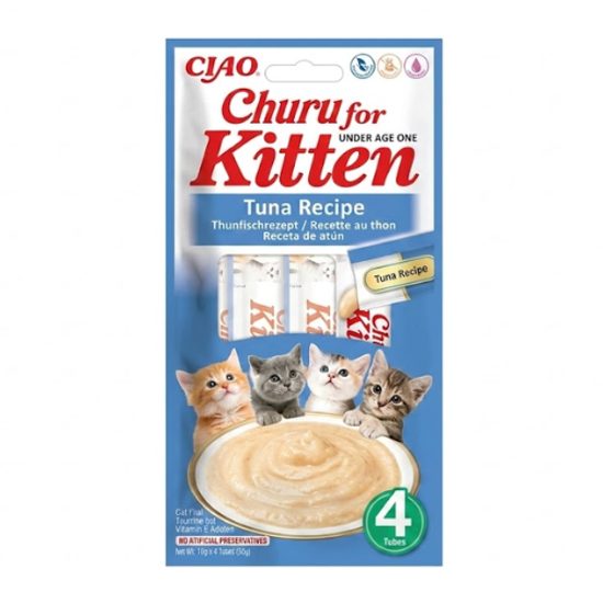 Churu Cat Kitten Tuna Recipe 4x14g