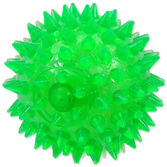 Zabawka DOG FANTASY piłeczka piszcząca zielona 8 cm