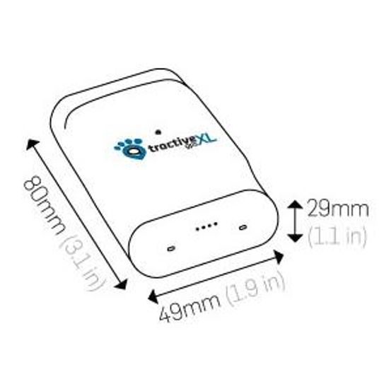 BAZAR - Tractive XL GPS Tracker pro psy