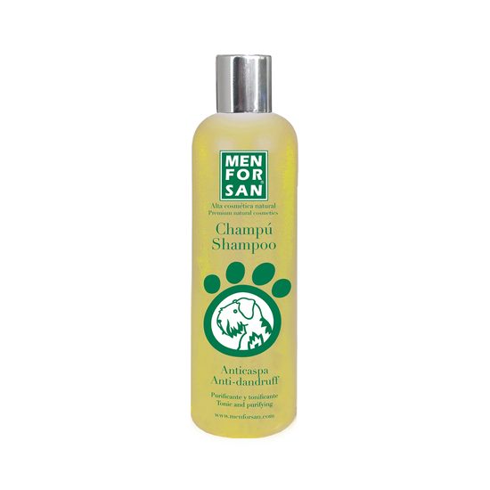 Menforsan naturalny szampon przeciwłupieżowy, cytrynowy dla psów 300ml