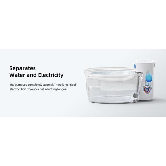 UahPet Pro Edelstahl-Brunnen für Haustiere