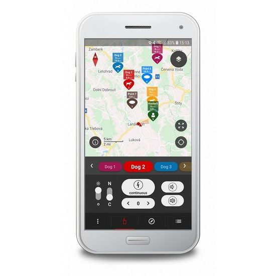 BAZÁR - Műholdas GPS nyomkövető DOG GPS X30T - kiképző modullal