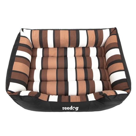 Legowisko dla psa Reedog Comfy Black & Strips