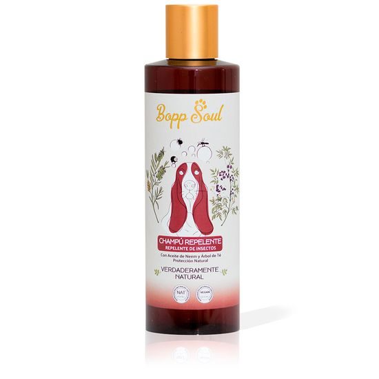 Repellent vegan shampoo Bopp Soul, 250 ml