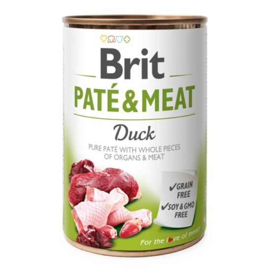 Brit Dose Paté & Meat Duck 400 g