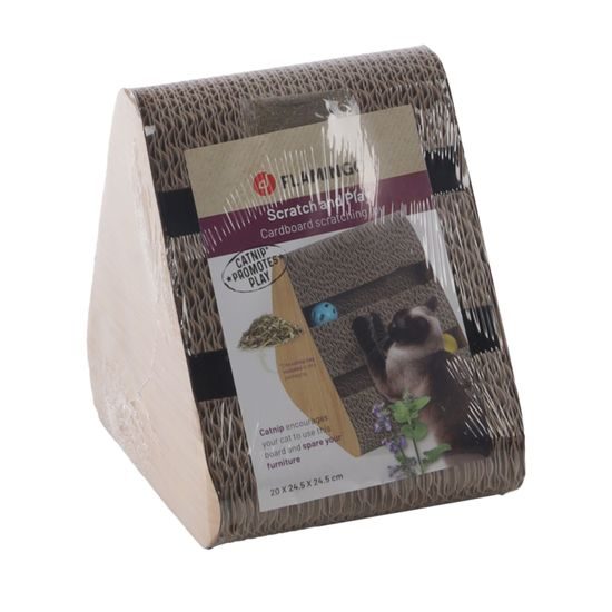 Flamingo škrabadlo Beli Brown