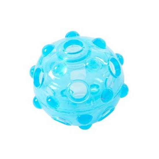Zabawka dla psa BUSTER Crunch Ball, niebieska, 8,25cm M