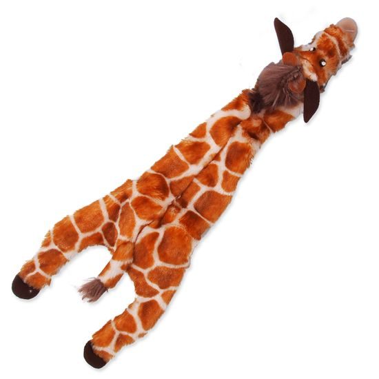 Zabawka DOG FANTASY Skinneeez żyrafa 35 cm
