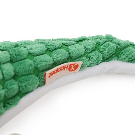 Crocodile Reedog, plush squeaky toy with knots, 41 cm