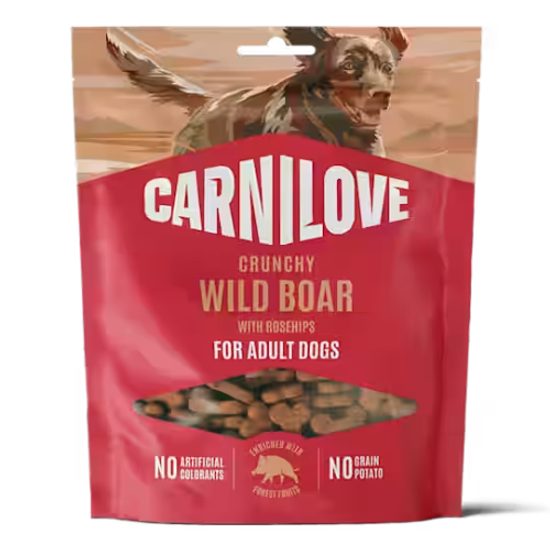 Carnilove Dog Crunchy Snack Wild Boar & Rosehips 200g