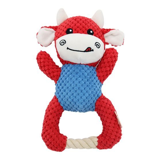 Devil Reedog, juguete de peluche chirriante, 25 cm