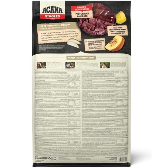 Acana Dog Singles Free-Run Duck 11,4 kg