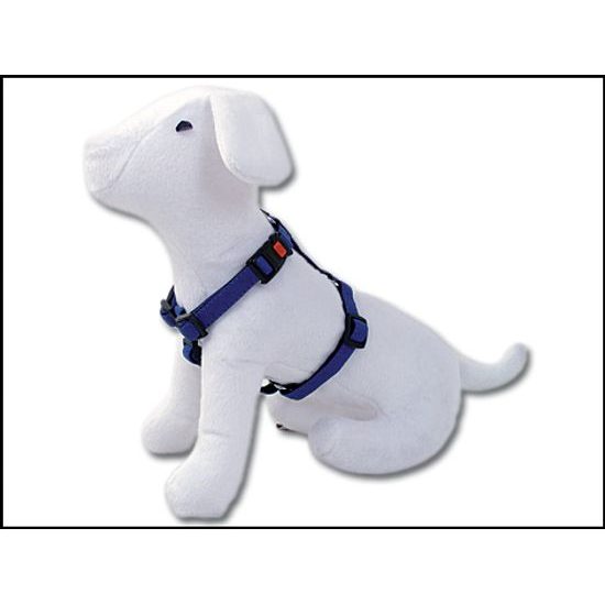 Gurtzeug DOG FANTASY Classic blau 65-100 cm
