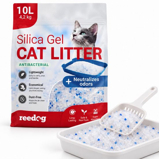 Reedog Silica Cat Litter 10 L / 4.2 kg