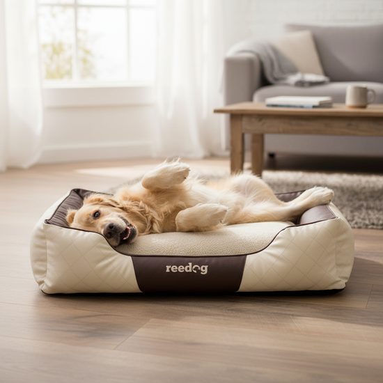 Reedog Pelíšek Beige Luxus