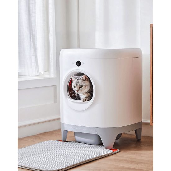 Petkit Pura X automatische selbstreinigende Toilette für Katzen + Abfallbeutel für PURA X FREE!