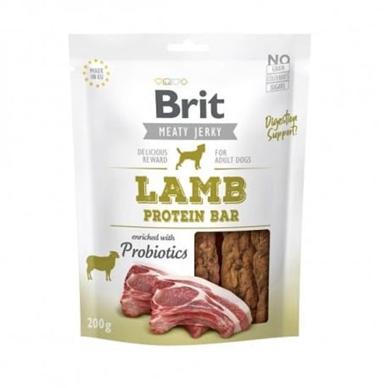 Brit Jerky Bară Proteică cu Miel 200g