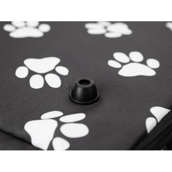 Reedog Tube Pet Carrier Bag Graphite with Paws